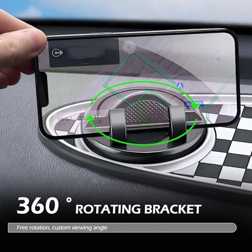 SLIMI 1 PC Multifunction Car Anti-slip Mat, Car Dashboard Phone Holder, Anti-slip Rubber Organizer Pad with Temporary Parking Numbe, Universal Dashboard Accessories, for Most Cars (Black #01) - image 6