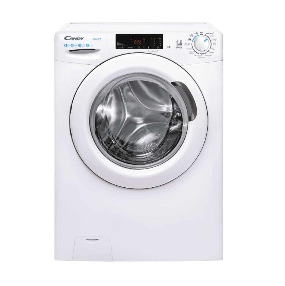 Candy CSS128TW3-11 - Lavatrice da 8 Kg, 1200 giri, Caricamento Frontale, Classe energetica C