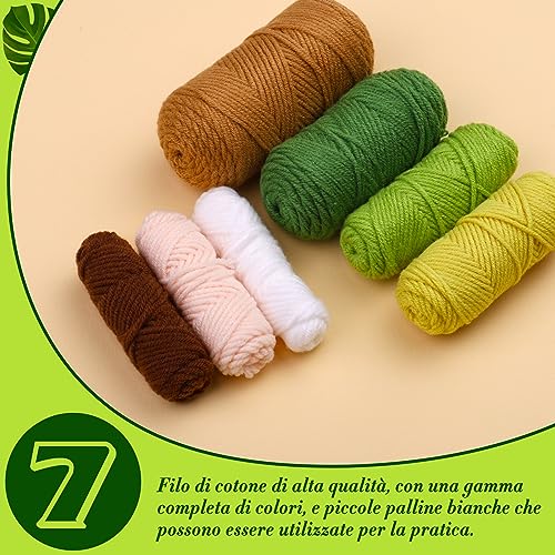 Kit per Uncinetto per Principianti, Kit Tartaruga