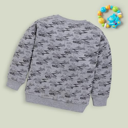 Image of LuvLap Baby Boys Full Sleeve Sweatshirt & Pyjama Set Pack of 1