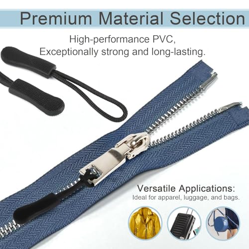 Reißverschluss Reparatur Set,105 Stück Reißverschluss Reparaturset, Reisverschlussreparaturset Zipper,Reisverschlussreparatur Set,Ersatz Reissverschluss Zipper, Reisverschlußzipper Set