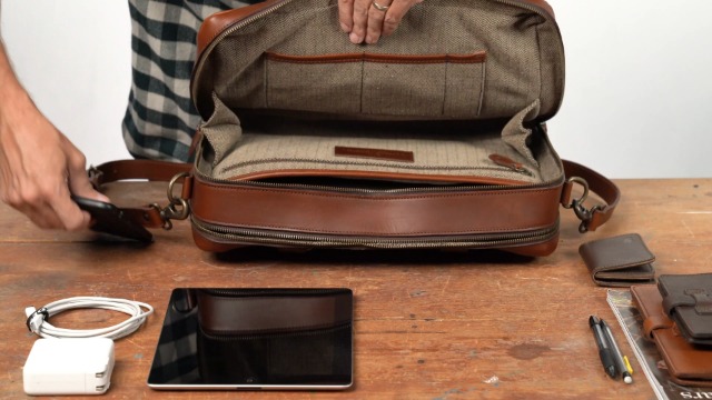 jefferson leather messenger