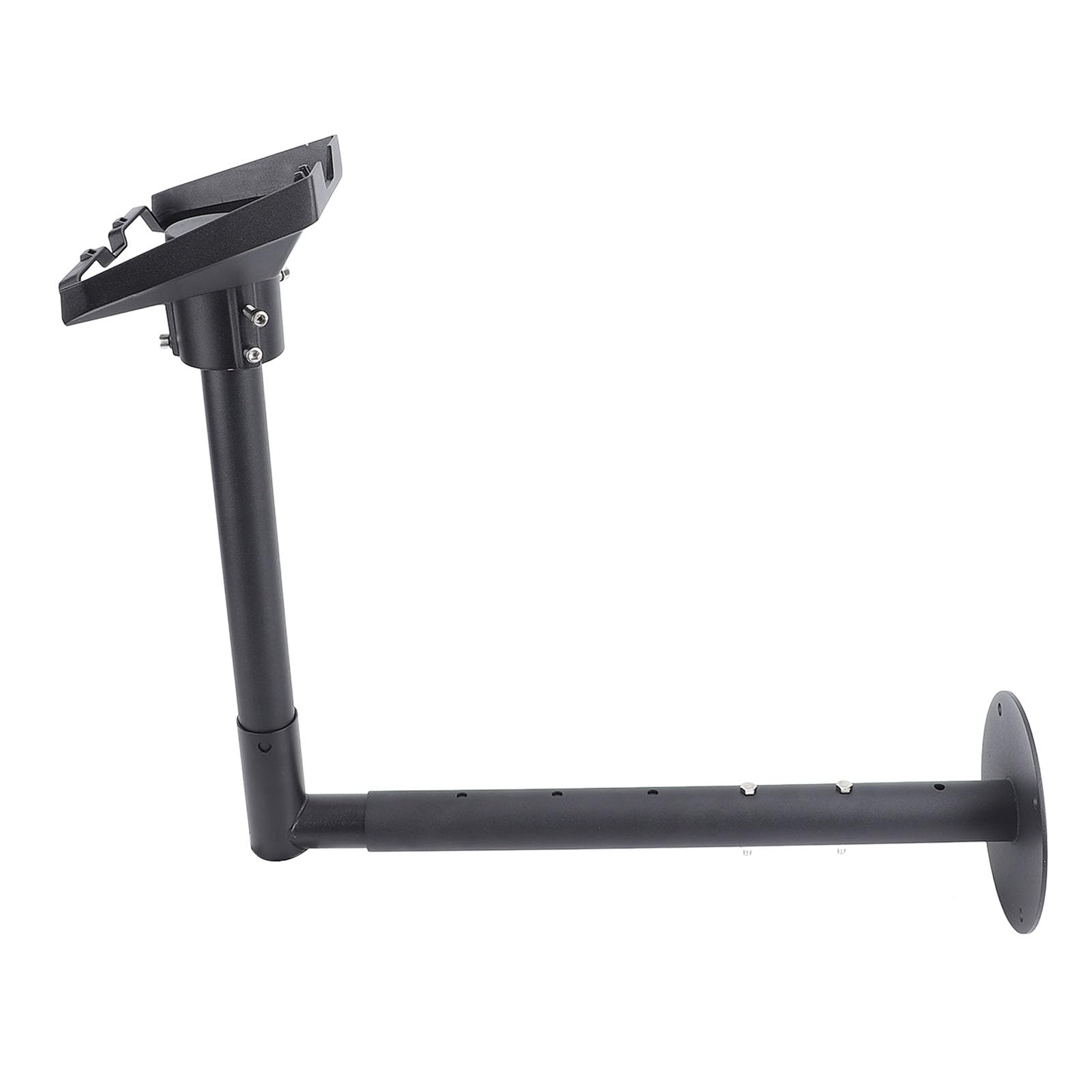 FTVOGUE Supporto a Parete Lungo Regolabile per Satellite Rettangolare, Acciaio Legato, Rotazione a 360 Gradi, Installazione , Gestione Cavi per Kit Internet Gen 3 RE V4
