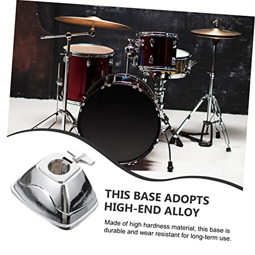 Soporte Base para Batería Levemolo, Accesorio Profesional de Montaje para Instrumentos de Percusión, Fácil Instalación para Bombo, Tom y Micrófono miniatura 6