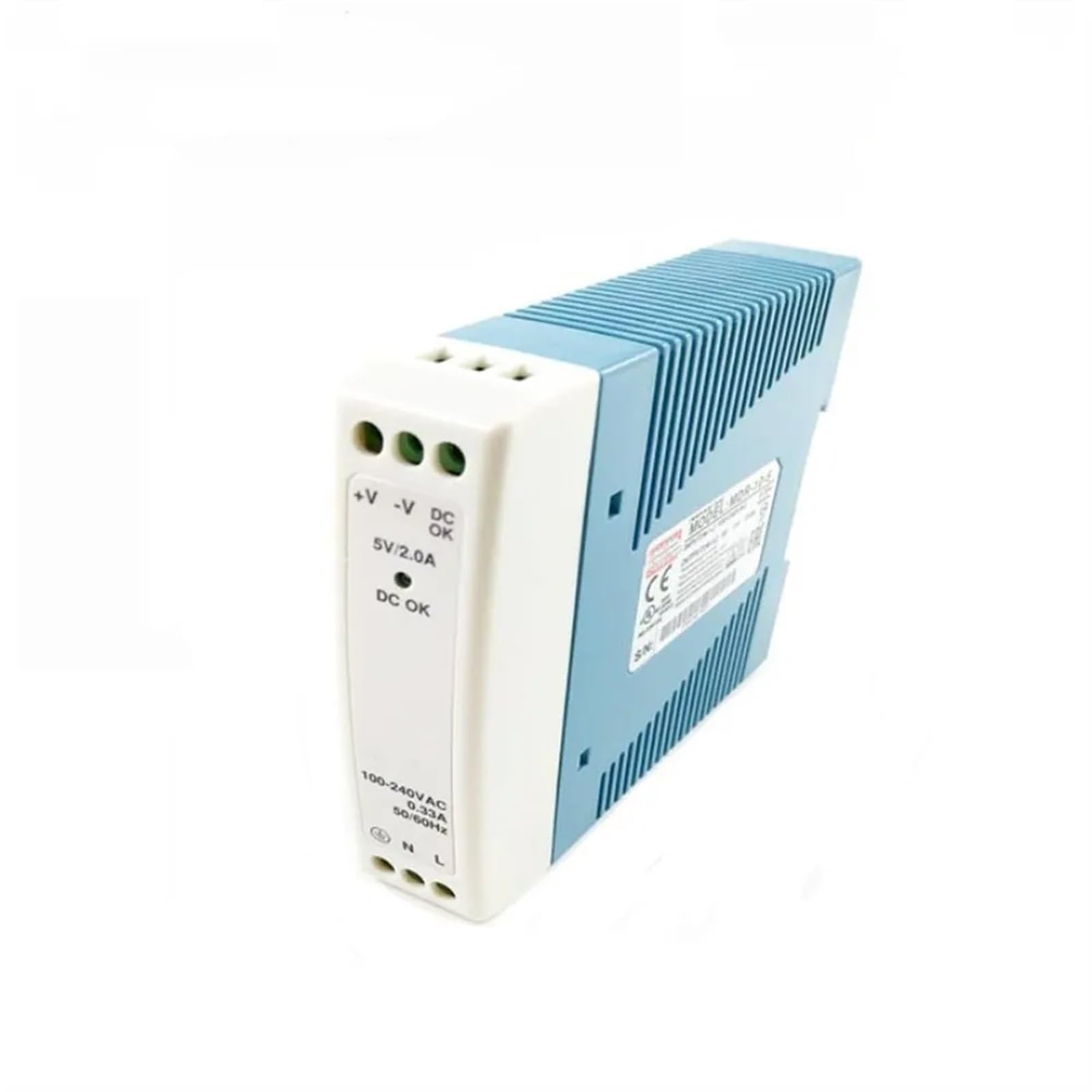 Alimentation sur Rail Din MDR-10 IVYARD Sortie Unique 15V 10W AC/DC
