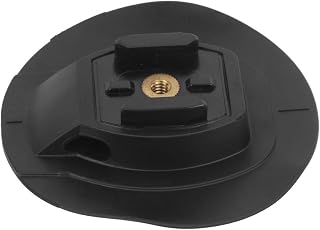 Azusumi Sports Camera Adhesive Mount Helmet Surfboard Adhesive Pads Base Camera Stabilization Tool Black