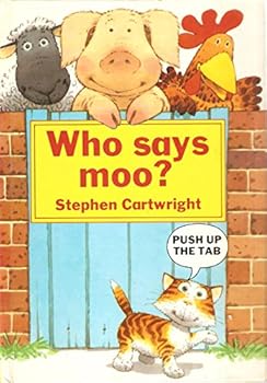 Hardcover Who Says Moo? Book
