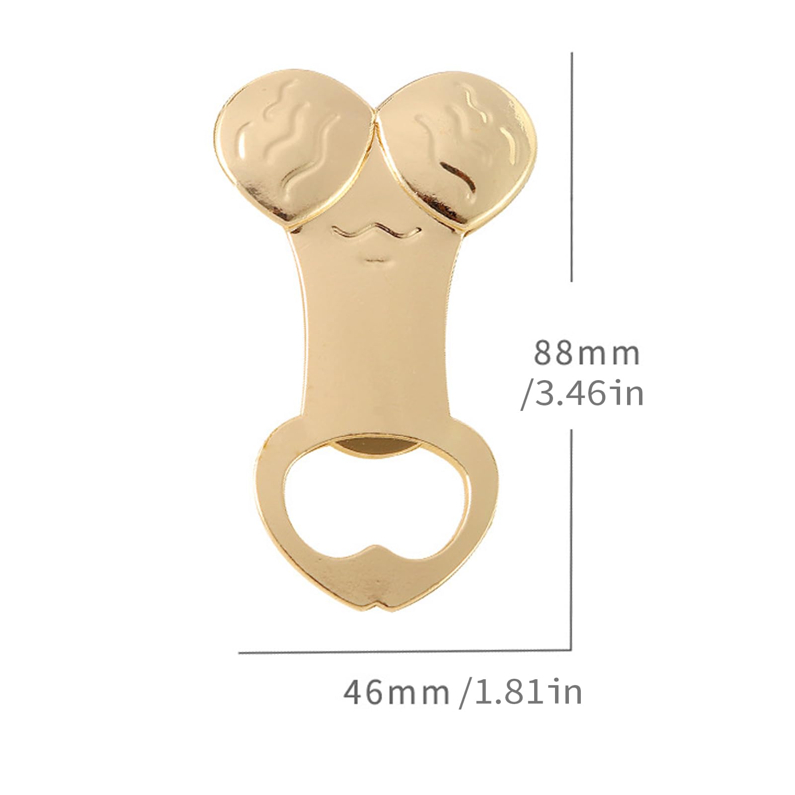 Bottle Opener, Stainless Steel Bottle Opener, Personalized Funny Beer Bottle Opener, Size fits Your Wallet Gift - Image 3