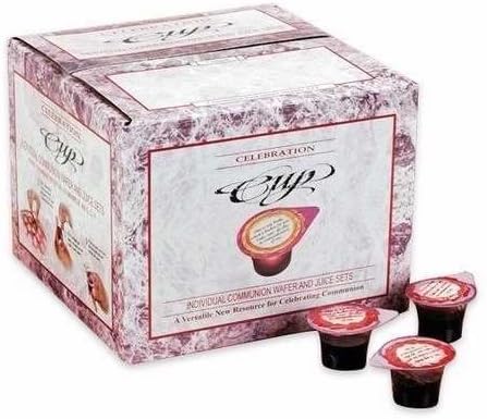 Compakmanies 91251 Communion44; Celebration Cup Prefilled Juice And Wafer Box by Compak Comanies44; LLC.