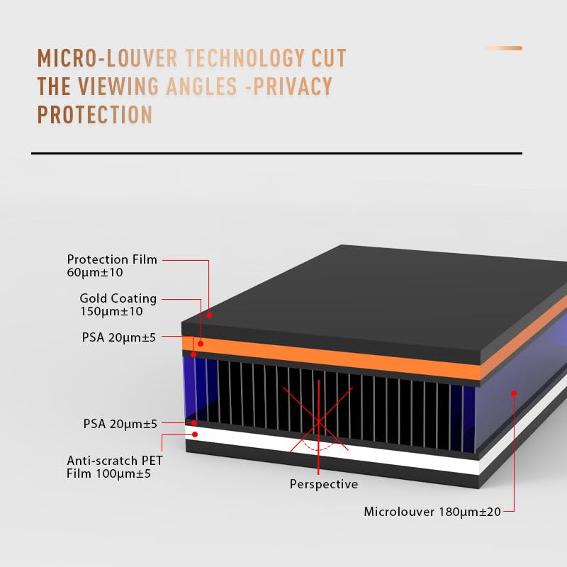 Image of Saco Magnetic Privacy Filter for MacBook Air M4 Screen Protector 15 Inch (2025-2022) | Compatible with M4 A3241 M3 A3114 M2 A2941 | Removable Blue Light Blocking Matte Laptop Screen Guard