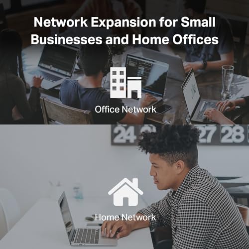 TP-Link LS108GP | 8 Port PoE Gigabit Ethernet Switch | 8 PoE+ Port @ 62W | Plug & Play | Extend Mode | PoE Auto Recovery | Desktop/Wall Mount | Silent Operation - Image 6