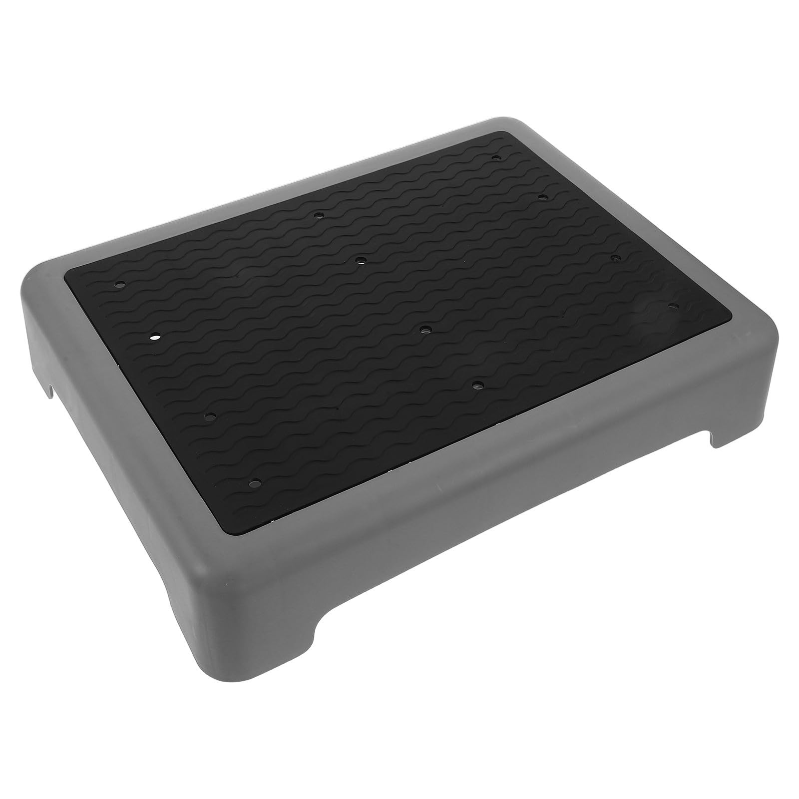 BESPORTBLE Taburete de Baño Plataforma de Escalón Antideslizante 44x34cm Plástico Portátil para Personas Mayores, Baño y Hogar Familiar