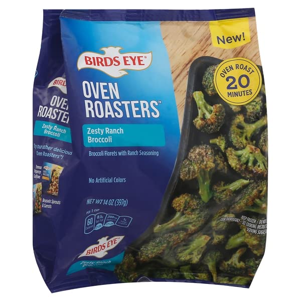 Birds Eye Oven Roasters, Zesty Ranch Broccoli Frozen