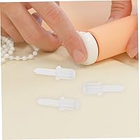 Vista 8 de Housoutil Reparación de la persiana del obturador 60pcs Reparación del obturador Puerta de Gabinete Plástico Blanco Único Primavera