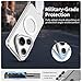 Pzwoxukhov Compatible with Huawei Pura 80 Pro Case Cover,Compatible with Magsafe,Shockproof Magnetic Phone Case，Compatible with Huawei Pura 80 Pro+ Case White