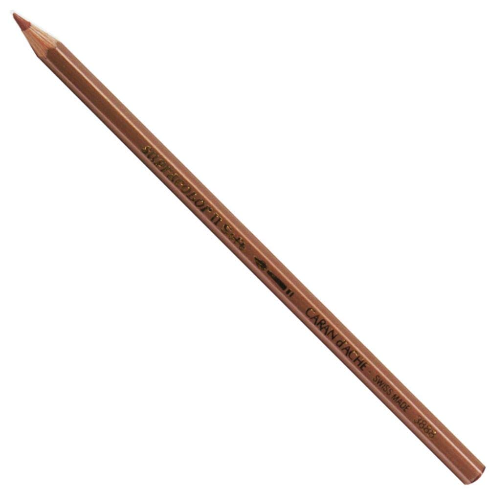 Carand'Ache Caran D'ache Supracolor Bronze Watersoluble Artist Aquarelle Colour PencilBronze 497 from B&Q