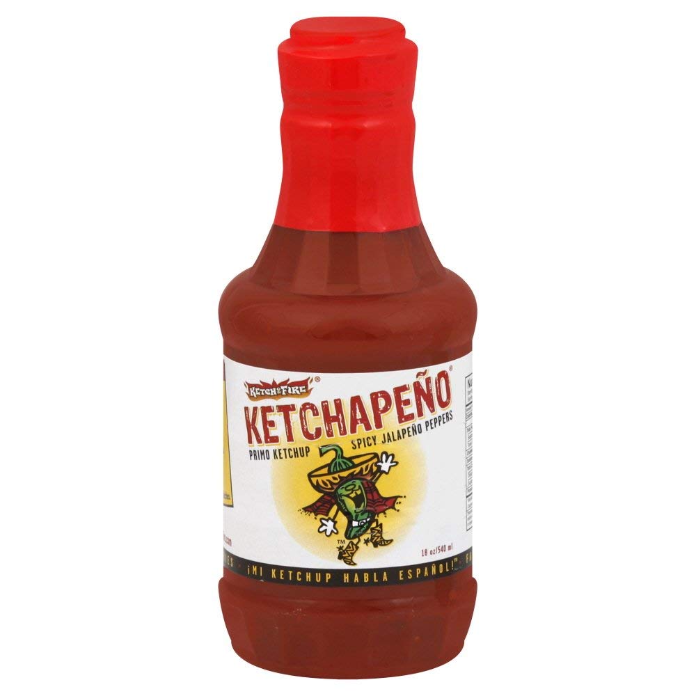 Ketch On Fire Ketchapeno Bottle, 18 oz