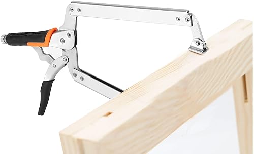 Miniatura 6 de HOIGON 2 alicates de bloqueo de abrazadera C de 18 pulgadas con almohadillas giratorias, alicates de soldadura con abrazadera C de alta resistencia