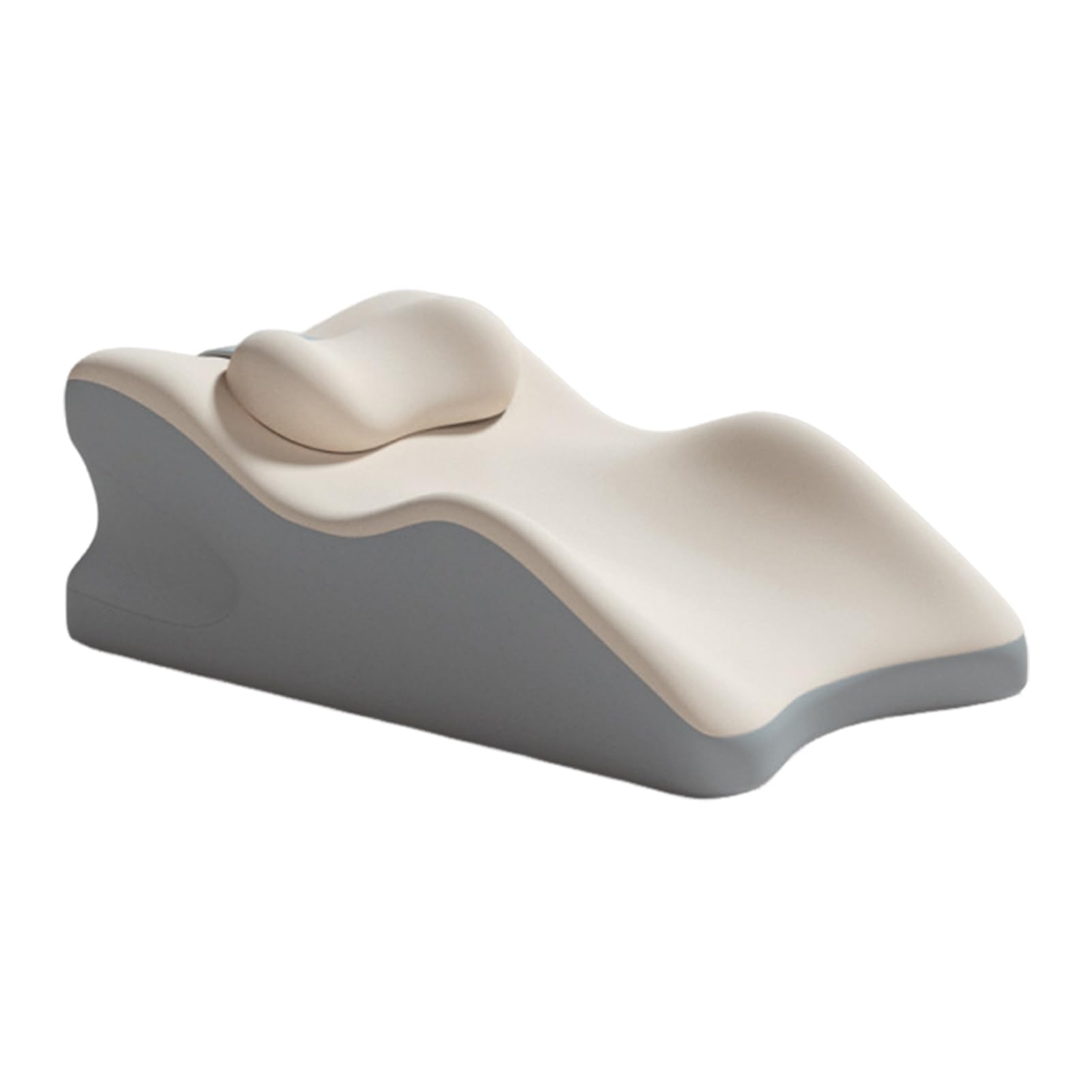 anwhriet Bed Wedge Pillow, Ergonomic Intimacy Support, 27-Degree Incline, Memory Foam Cushion for Intimacy Support & Back, Ideal for Couples Intimacy (White)
