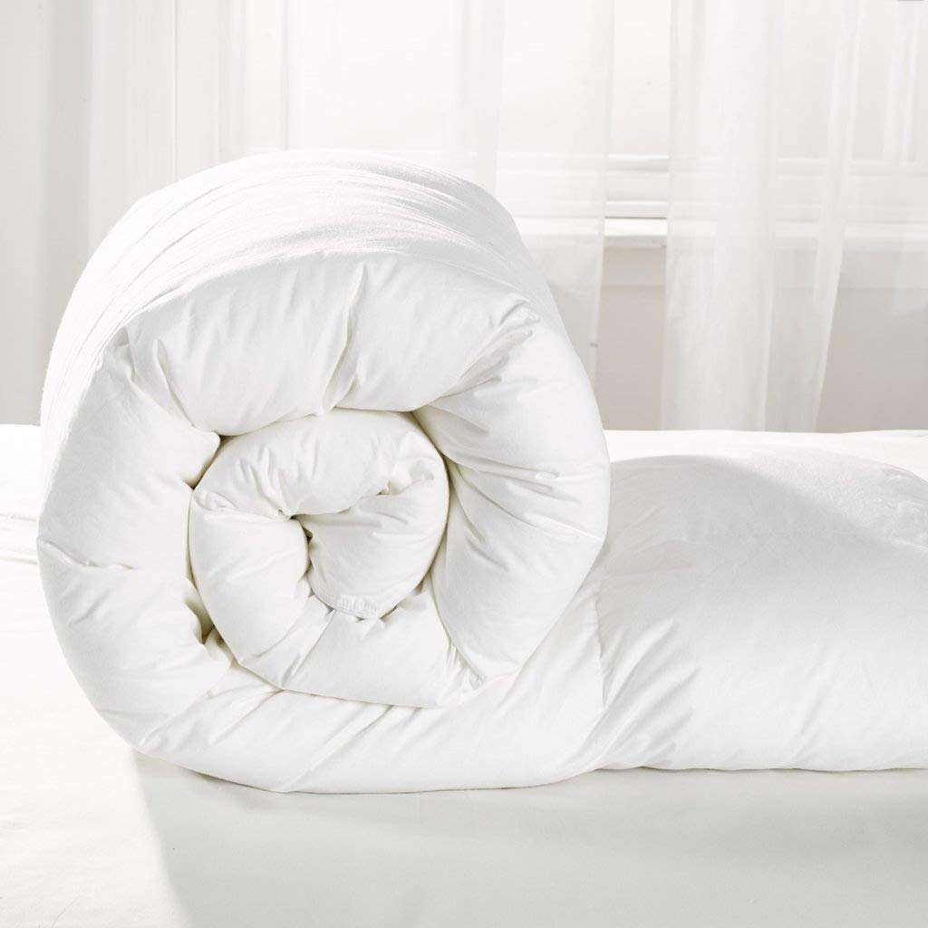 Comfytex Premium Luxurious 100% Soft Silky Microfibre Feels Like Down Duvet Quilt All UK Sizes And Togs by Feathers & LinenS (Single 10.5 TOG)