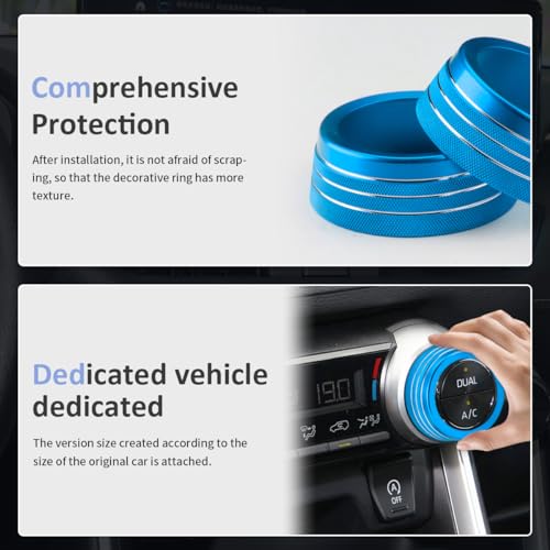 Housse de bouton de climatisation pour RAV4 : confort et style sur la route