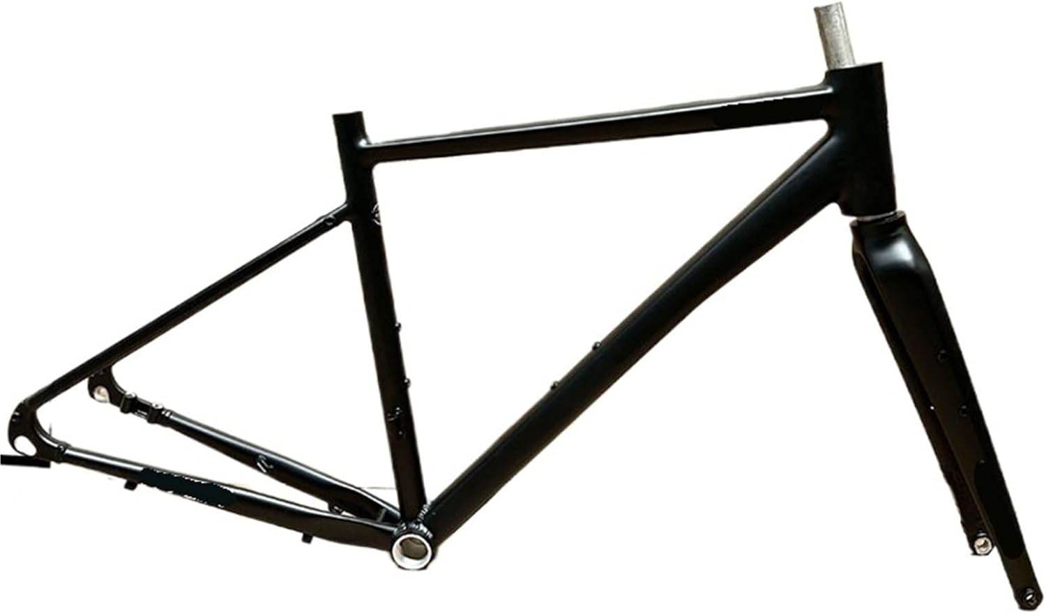 Gravel Road Bike Frameset Aluminum Alloy Frame with Fork Integrated Forming Thru Axle Disc Brake