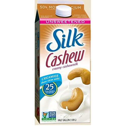 Silk Unsweetened Cashewmilk, 64 Ounce -- 6 per case
