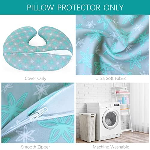 Boppy Yastık için Emzirme Yastığı Kılıfları Fermuarlı Kılıflı 2'li Paket Güvenli Ultra Yumuşak ve Nefes Alabilir Emzirme/Konumlandırma Kılıfı Erkek Çocuk/Kız Bebek için - Görsel 5