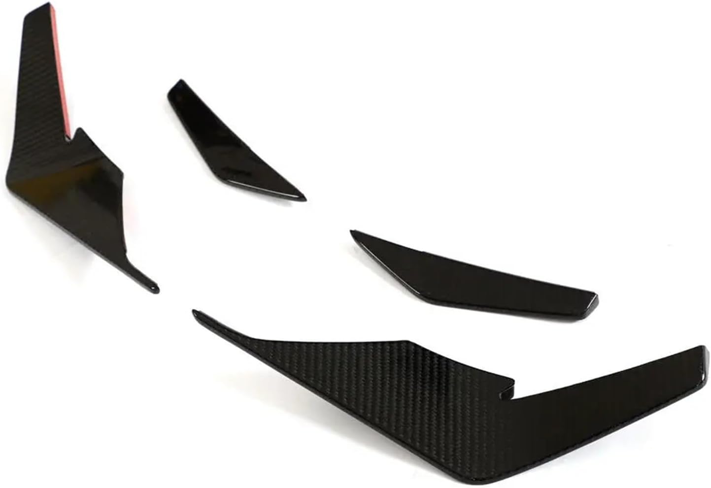 Compatible With Audi R8 Dry Carbon Fiber Bumper Side Wing/canard Body Kits Trim Car Parts Auto Accessories