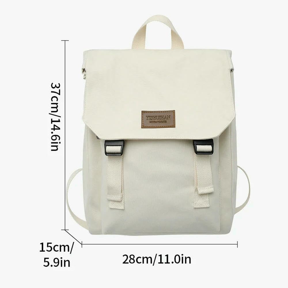 DYRBF - Mochila escolar de lona de gran capacidad para estudiantes universitarios, secundaria, estudiantes de secundaria