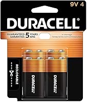 Vista 1 de DURACELL Pilas alcalinas CopperTop MN16RT4Z, 9V, 4/PK