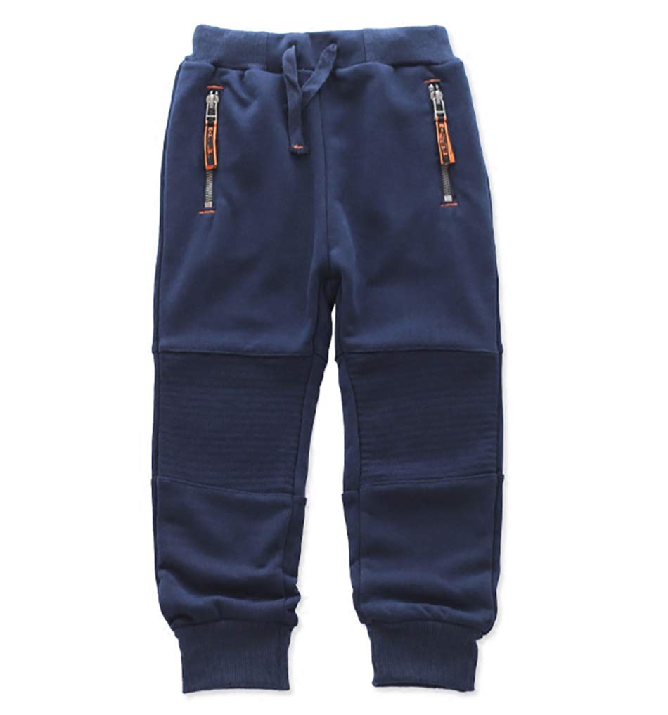Big Boys' Cotton Jogger Thick Winter Wear Trousers Running Pants Casual Daily Outdoor Sport Wear 4-10 T