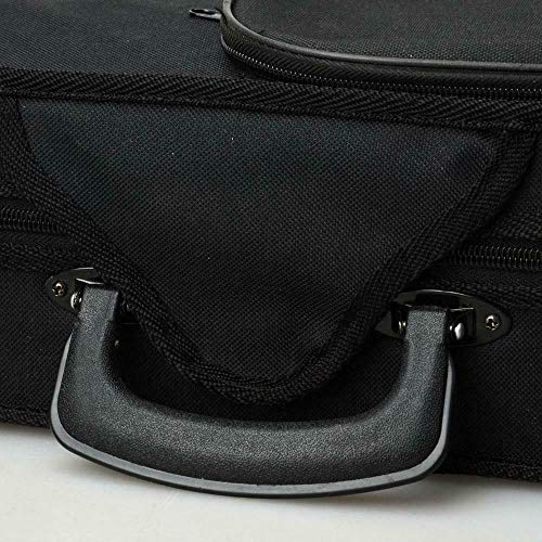 image for N/W New Popular 4/4 Cloth Fluff Triangle Shape Black Violin Case