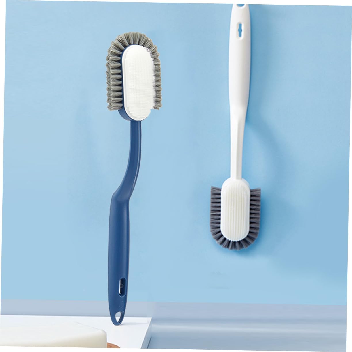 Soft Bristle Cleaning Brush Set Long Handle Scrub Brush for Home Cleaning Versatile Shoe Wash Comfortable to Hold Design