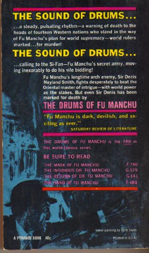 The Drums of Fu Manchu B000FMBDYU Book Cover