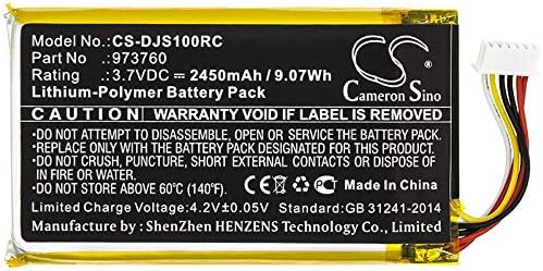Estry Battery Replacement for DJI Spark Controller, Mavic Pro Controller, Spark Remote Controller, Mavic Air Remote Controller, Mavic Pro Remote Controller, Part NO: DJI 973760