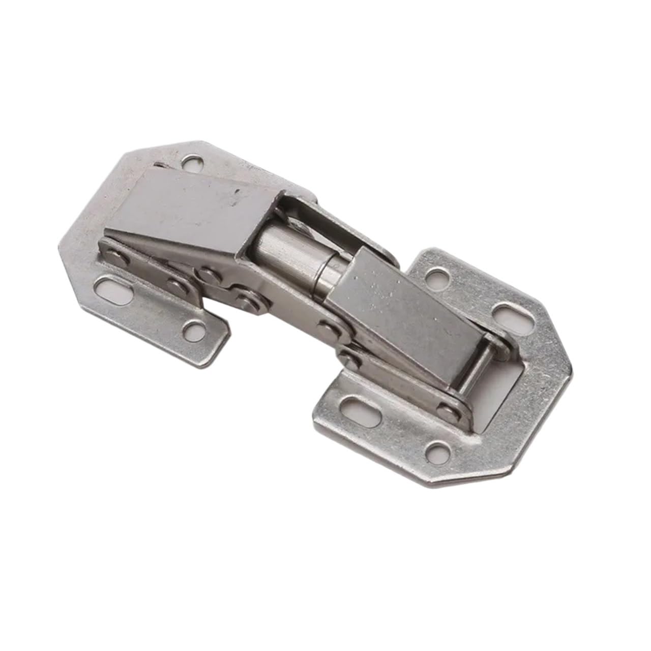 Cidegoo 1Pc Cabinet Hinges Cabinet Hinge 90 Degree No-Drilling Hole Cupboard Door Hinges Furniture Hardware For Cupboard Furniture(1Pc)