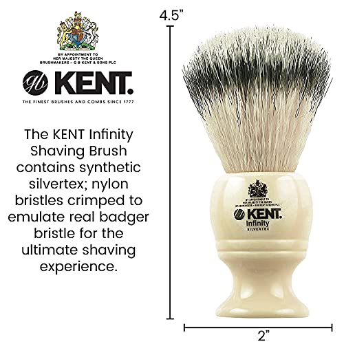 Kent Infinity blaireau de rasage synthétique d'exception durable - 2