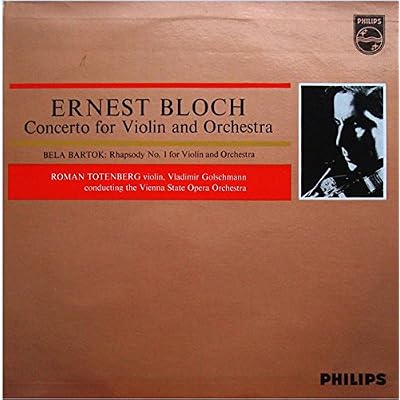 Concerto For Violin And Orchestra / Rhapsody No. 1 For Violin And Orchestra