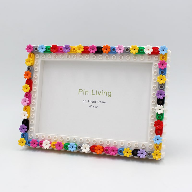 Multicolor Flower Design DIY Photo Frame 4 x 6 Multicolor Flower DesignTable & wall display