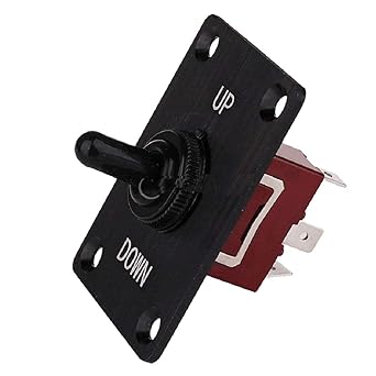 Marine Toggle Switch 3 Position On Off Terminal Switch Panel Trim Tabs Switch DC12V 15 Amp Up Down Rocker Trim Tabs Switch for RV Caravan Marine Boat