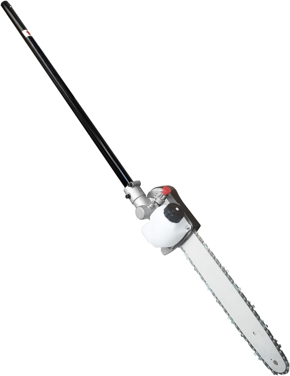 (note : no Chainsawn Bar and Chainsaw Guide Plate) Pole Saw Attachment fits for Weed Eater Snapper dewalt Craftsman Ryobi John Deere wore sunseeker Worx Troy-Bilt and Homelite Hus 28LD Black