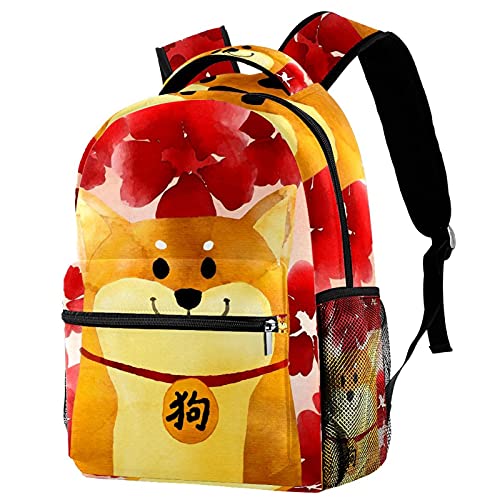 Sac à dos ordinateur portable grande capacité avec fermeture éclair pour fille et garçon