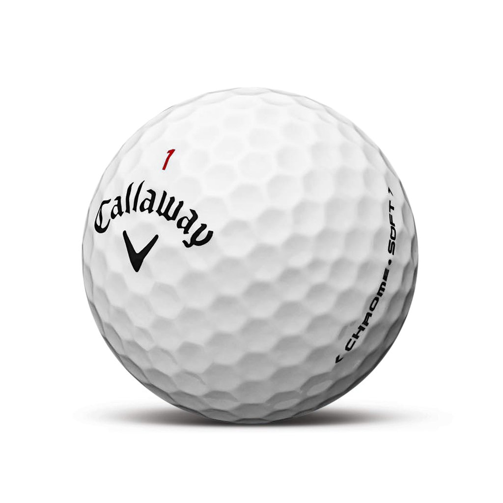 .Callaway Chrome Soft - Individuell Bedruckt mit Ihrem Text Bild oder Logo (24 STK)