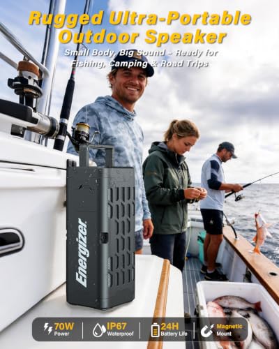 Portable Bluetooth Speaker, Rugged Magnetic, Waterproof for Outdoor - image 2