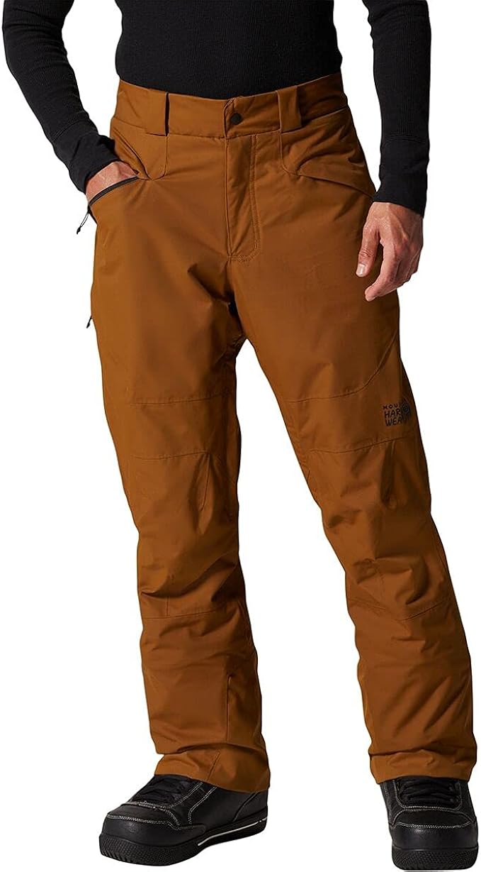 ski pants brown