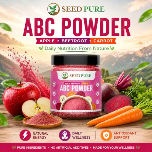 Image of ABC Malt Health Drink Mix | Apple Beetroot Carrot Nutty Malt 200g(100g*2) | Nutritious Milk Mix | No Added Sugar | Easy to Prepare Daily Health Drink