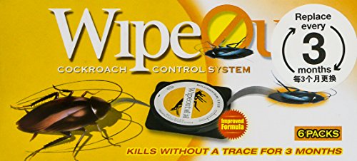 WipeOut Cockroach Control System 6ct