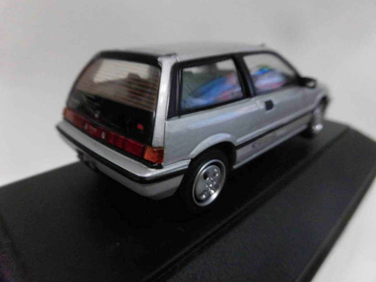 Amazon | 1/43 ミニカー ワンダー シビック Si 銀 1984 SAPI Models