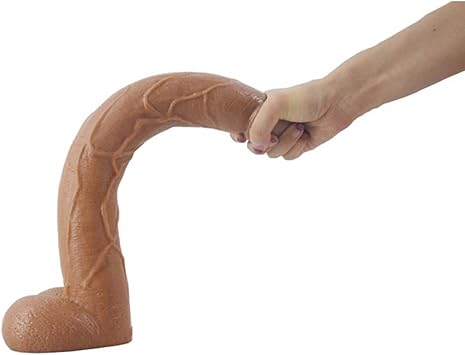 39,5 cm realista d-ildo ventosa, Consolador Natural d-ildo f ...